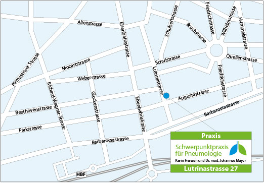 Ausschnitt Stadtplan